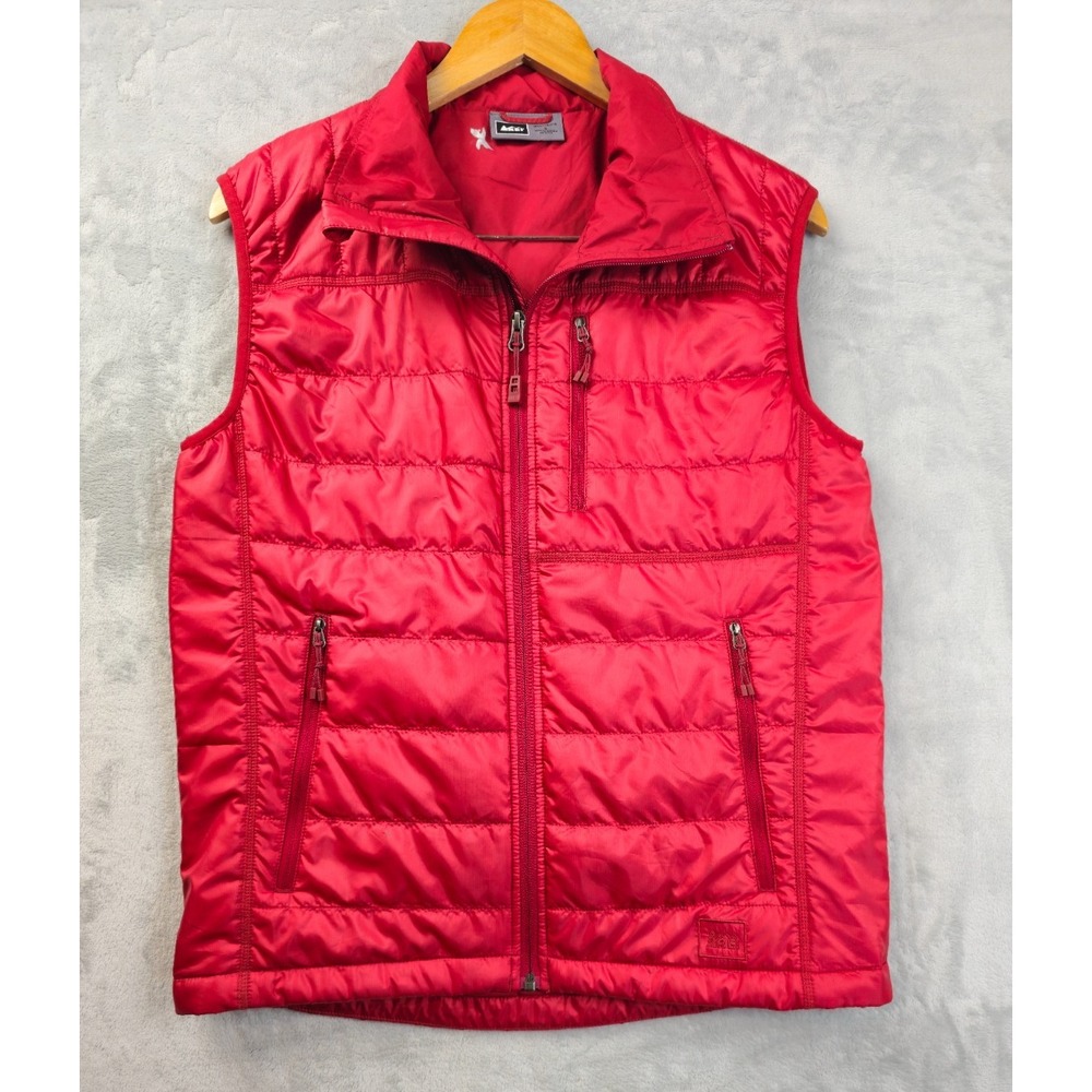 REI Co-op Women's Small Primaloft Pertex Quantum Insulated Quilted Full Zip Vest